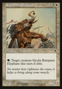 Rampant Elephant